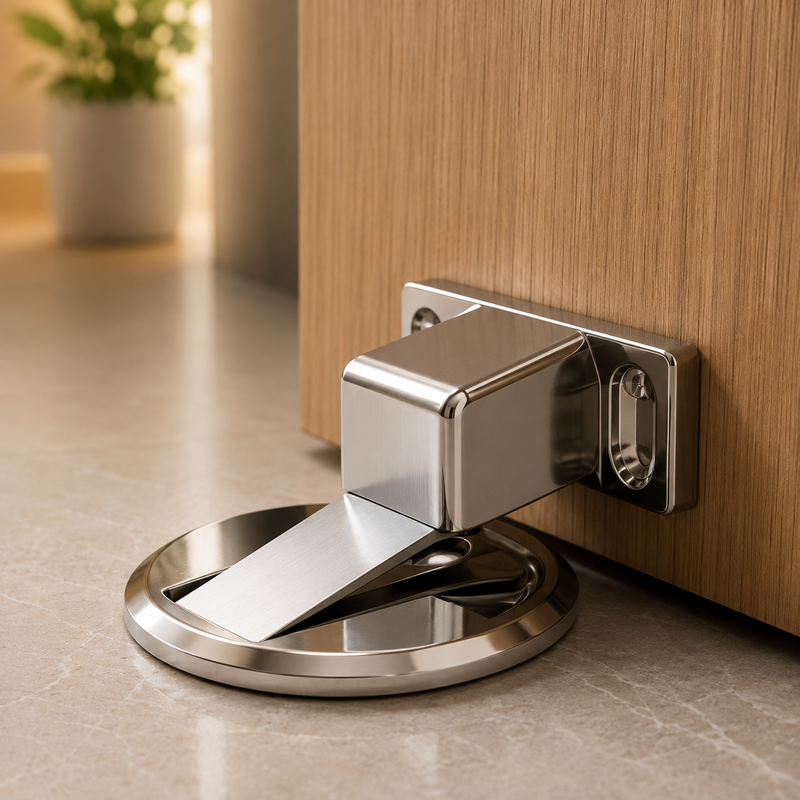 MagnaStop - Prendedor Magnético Slim para Portas em Inox